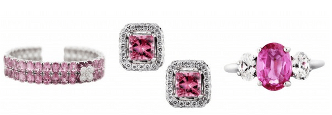 luxury jeweler pink