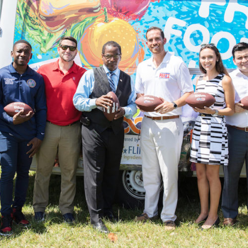 FLIPANY Food for Good Summer Meals with the Miami Dolphins
