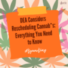 DEA Rescheduling Cannabis PR Marketing